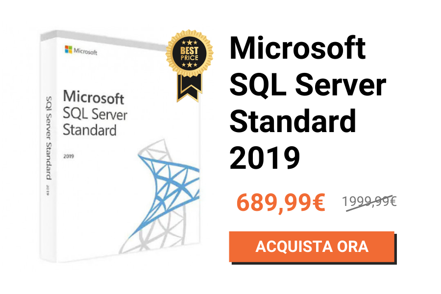 Acquistare Microsoft SQL Server 2019