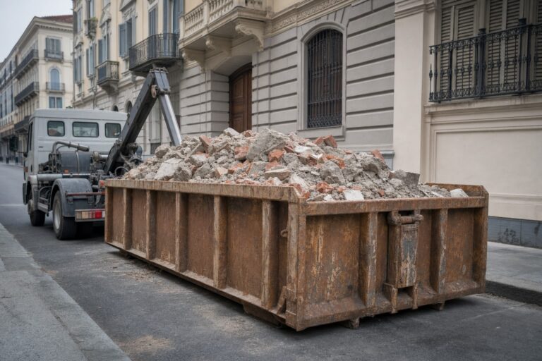 Smaltimento macerie a Torino: cosa sapere prima di organizzare ritiro e trasporto smaltimento macerie a torino