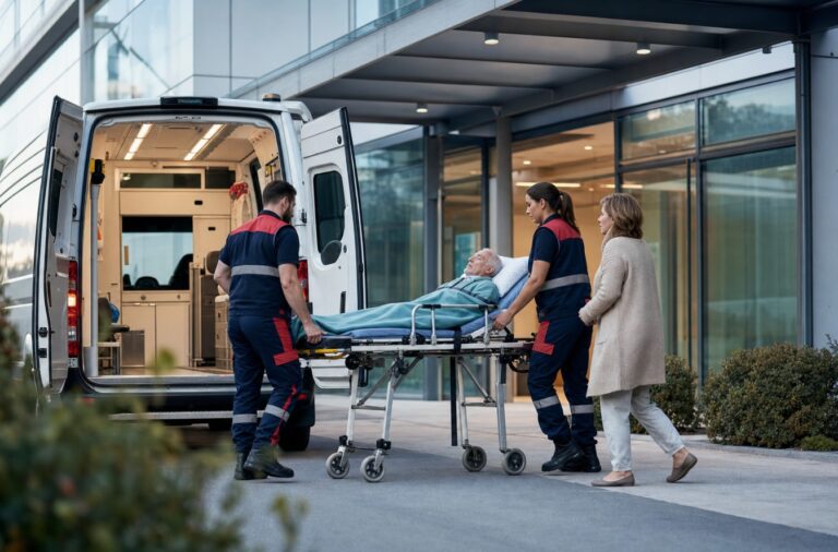 Trasporto in ambulanza privata, quando il trasferimento sanitario richiede organizzazione e assistenza dedicata Trasporto in ambulanza privata